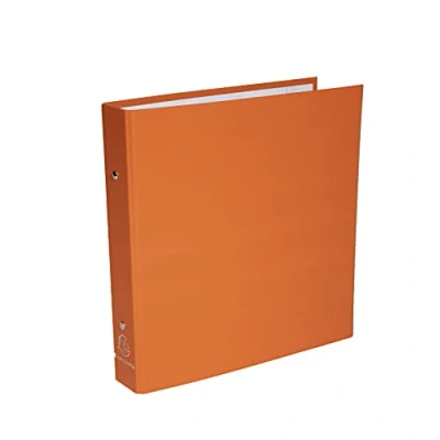 Afbeelding van Exacompta Ref. 650E map van polypropyleen 2 ronde ringen diameter 30 mm rug 40 buitenafmetingen: 23 x 21,5 cm formaat voor het organiseren scholen 22 17 10 kleuren willekeurig geselecteerd