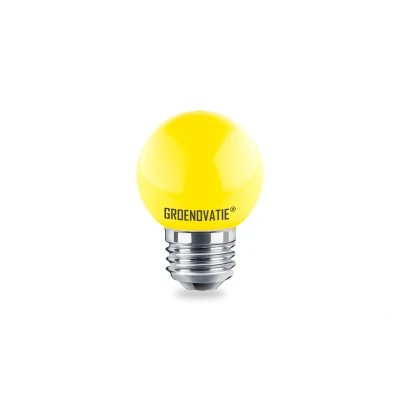 Afbeelding van E27 LED Lamp G45 1.5W Geel
