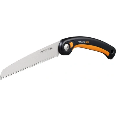 Afbeelding van Plus Klapzaag, voor dikke stam en takken, 3 snijstanden, scherp power standblad, grove tanden, bladlengte: 21 cm, zwart/oranje