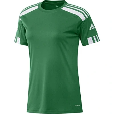 Afbeelding van adidas Performance Squadra 21 Sport Tshirt, Dames, Maat: Large, Team green/white