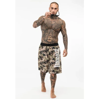 Afbeelding van Lonsdale Normale Passform Ballymena Zwemshorts, Heren, Maat: XL, Camo woodland