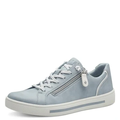 Afbeelding van Jana 8 23660 42 damessneakers, Lichtblauw