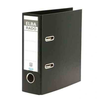 Image de ELBA classeur rado plast, format A5 à la française, largeur