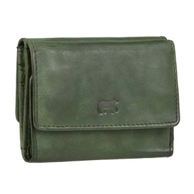 Afbeelding van Bear Design Dames portemonnee Cow Lavato Leer groen