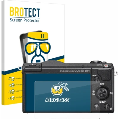 Afbeelding van BROTECT Screenprotector voor Sony Alpha 5100 (DSLR A5100) Folie Beschermfolie Beschermglas transparant