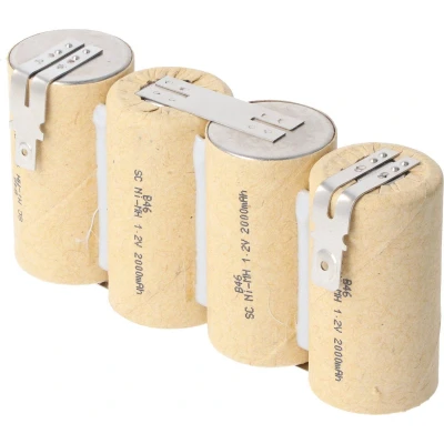 Afbeelding van vileda Ultramat Electro System oplaadbare batterij van AccuCell met 4,8 volt 2000 mAh