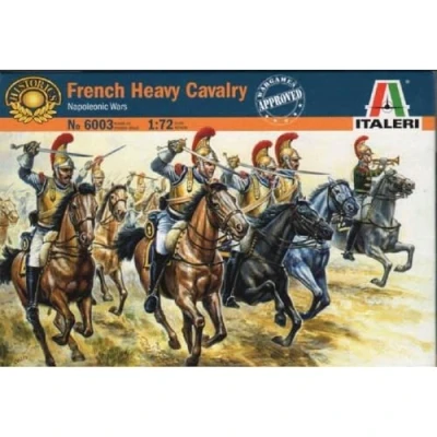 Afbeelding van Italeri French Heavy Cavalry 1:72 (Ita6003s) modelbouwsets, hobbybouwspeelgoed voor kinderen, modelverf en accessoires