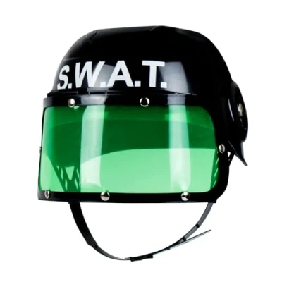 Afbeelding van Boland Kinderhelm &#039;S.W.A.T.&#039; 55 Kinderen Jongens en meisjes Politie
