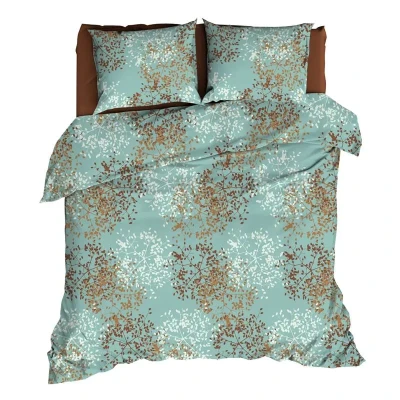 Afbeelding van Satin d&#039;Or Bellini Dekbedovertrek Tweepersoons 200x200/220 cm Taupe