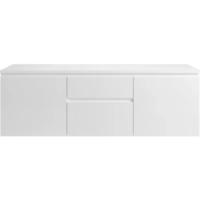 Afbeelding van Hangmeubel onder wastafel Wit 150 cm JIMENA II L x H 46 D 50