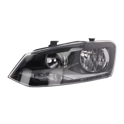 Afbeelding van ALKAR 2765110 Koplampen Links W5W, H7/H7, PY21W met elektromotor Behuizing zwart binnengedeelte VOLKSWAGEN: Polo V Hatchback