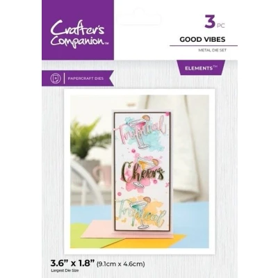 Afbeelding van CC Colour Concept Tropical Paradise Snijmal Good Vibes