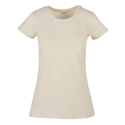 Afbeelding van Damesshirt &#039;Basic Tee&#039; met ronde hals Sand XS
