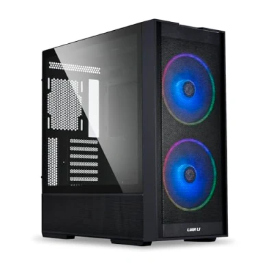 Afbeelding van Lian Li Lancool 206 zwart Midtowermodel ATX