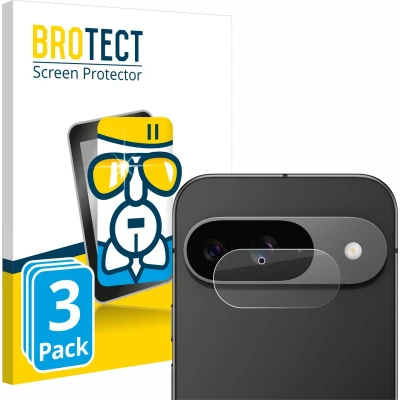 Afbeelding van BROTECT Screenprotector voor Google Pixel 9 (ALLEEN Camera Lens) Folie Beschermfolie Beschermglas transparant (3 Stuks)