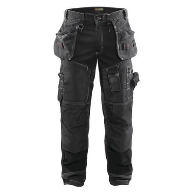 Image de Pantalon X1500 Noir 100% coton Blaklader