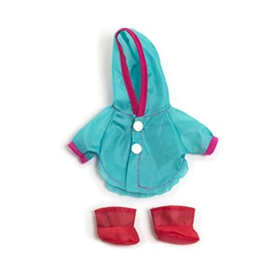 Afbeelding van Miniland 31676 poppenkleding, turquoise, rood, 21 cm