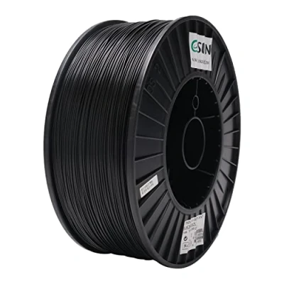 Afbeelding van eSUN PLA+ filament 1,75 mm, 3D printerfilament PLA Plus, dimensionale nauwkeurigheid +/ 0,03 3 kg spoel (6,6 lbs) printfilament voor printers, zwart