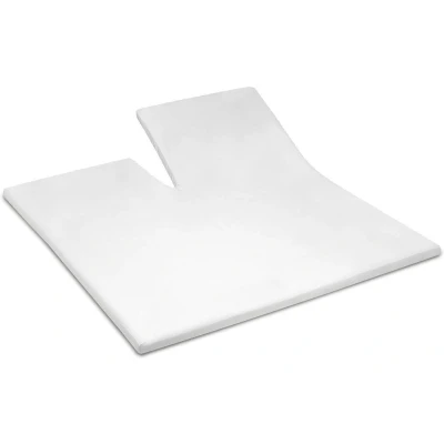 Afbeelding van Cinderella Topper Hoeslaken met split (tot 15 cm) Badstof 180x200/210 cm