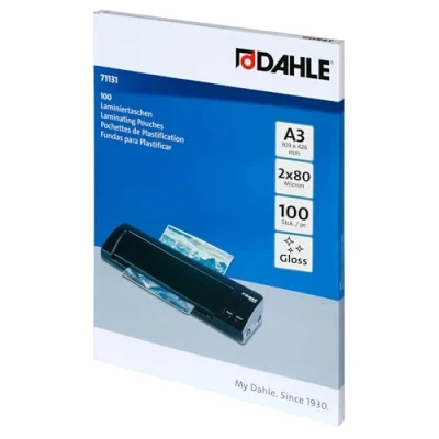 Afbeelding van Dahle Lamineerfolie DIN A3 80 micron glanzend 100 stuk(s)