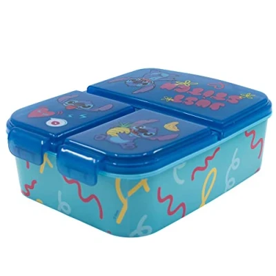 Image de Stor Sandwich Maker Stitch Multiple Compartiment Rectangulaire Maker, Sans BPA