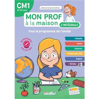 Afbeelding van MON PROF A LA MAISON MULTIMATIERES CM1