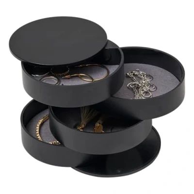 Afbeelding van Yamazaki accessoiretoren Tower Zwart / 10 x cm ABS Kunststof