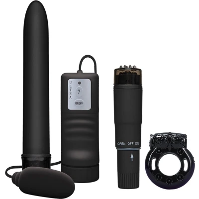 Afbeelding van Doc Johnson Black Magic Pleasure Kit Sets Zwart