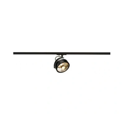 Image de Kalu track qpar111 spot pour rail monophasé, noir, sans