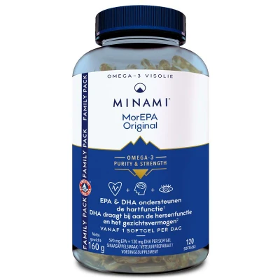 Afbeelding van Minami MorEPA Original Softgels 120SG