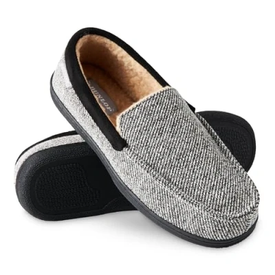 Afbeelding van Dunlop Pantoffels voor heren, Beige/Zwart