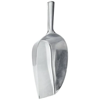 Image de Voerschep aluminium achtergreep, 1600 g, MS Schippers, Silver Geschikt voor Geiten Schapen Veehouderij
