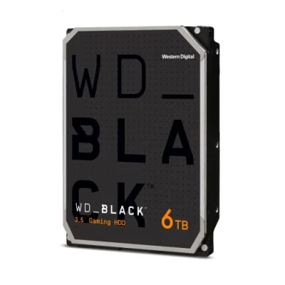 Afbeelding van WD Zwarte 6TB HDD SATA 6Gb/s Desktop 8,89cm 3,5inch (6 TB, 3.5&quot;, CMR), Harde schijf