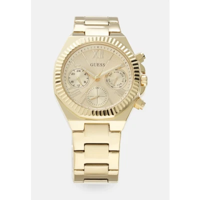 Afbeelding van Guess Equality Unisex Horloge goldcoloured, Maat: One Size, Gold coloured