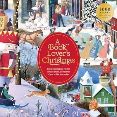 Image de Puzzle A Book Lover&#039;s Christmas 1000 Pièces
