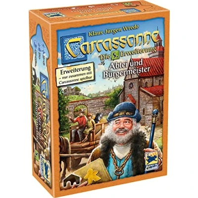 Afbeelding van Carcassonne, Abtei &amp; Bürgermeister (spelaccessoire): uitbreiding 5
