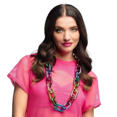 Afbeelding van Boland Schakelketting regenboog Multi Volwassenen Unisex Danser/danseres