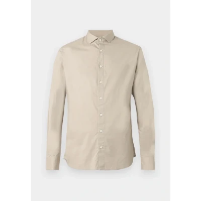 Afbeelding van Jack &amp; Jones Premium Jprblajaxon Overhemd, Heren, Maat: XXL, Beige