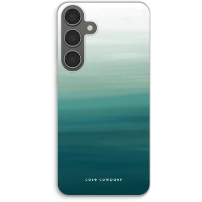 Afbeelding van Case Company® hoesje geschikt voor Samsung Galaxy S24 Plus Ocean Soft Cover Telefoonhoesje Bescherming aan alle Kanten en Schermrand