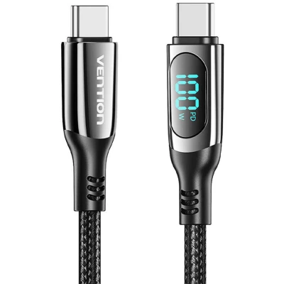 Afbeelding van Vention TAYBAV, 1,2 m, USB C, 2.0, 0,48 Gbit/s, Zwart