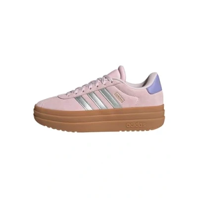 Afbeelding van adidas VL COURT BOLD SHOES JUNIOR Kinderschoenen, uniseks, Helder roze / zilver metallic goud metallic, 35.5 EU