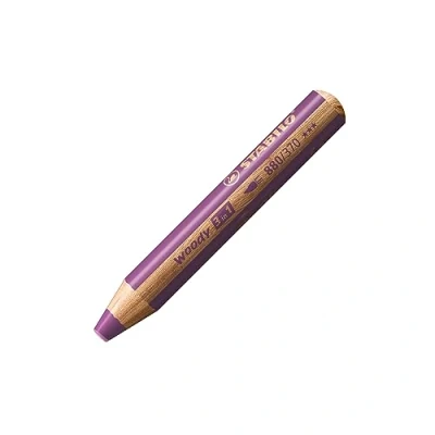 Image de STABILO Lot de 5 crayon aux talents multiples woody 3 in 1, rond