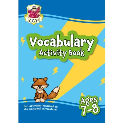 Afbeelding van CGP KS2 Activity Books and Cards Vocabulary Book for Ages 7 8