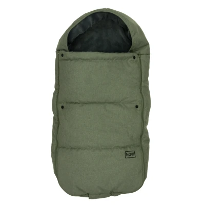 Afbeelding van Novi Baby Voetenzak Uni Cozy Green Melange