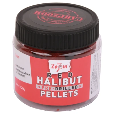 Afbeelding van Carp Zoom Pre Drilled Red Halibut Pellets, 15mm, 120g Vispellets