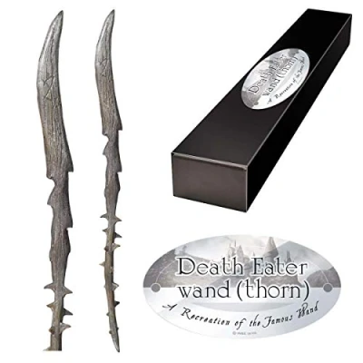 Afbeelding van Noble Collection Harry Potter Death Eater / Dooddoener Toverstaf Toverstok (thorn) Replica