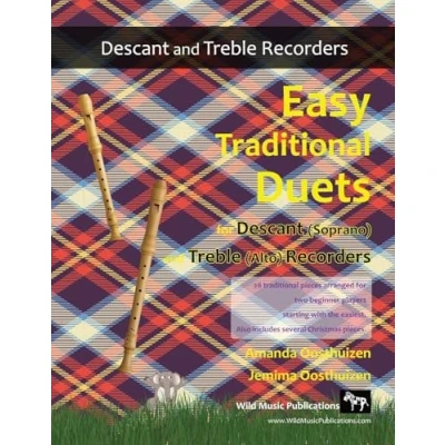 Afbeelding van Easy Traditional Duets for Descant (Soprano) and Treble (Alto) Recorders