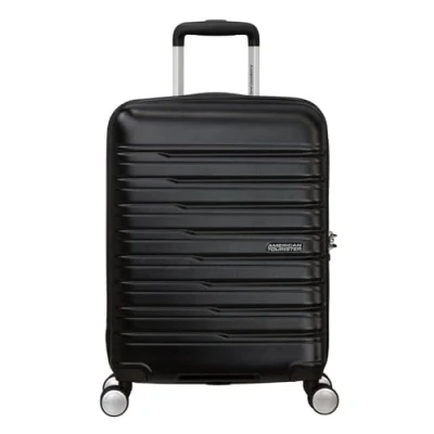 Image de American Tourister Flashline Spinner S, bagage à main, 55 cm, 34 L, noir (Shadow Black)