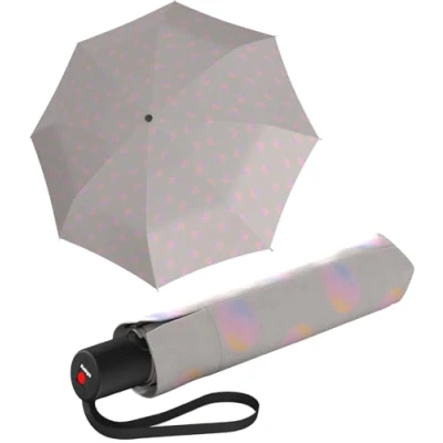 Afbeelding van Knirps Paraplu A.200 Medium Duomatic Magic Dots Shell Beige