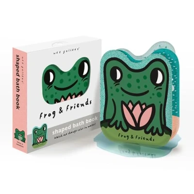 Afbeelding van Wee Gallery Shaped Bath Books Frog and Friends